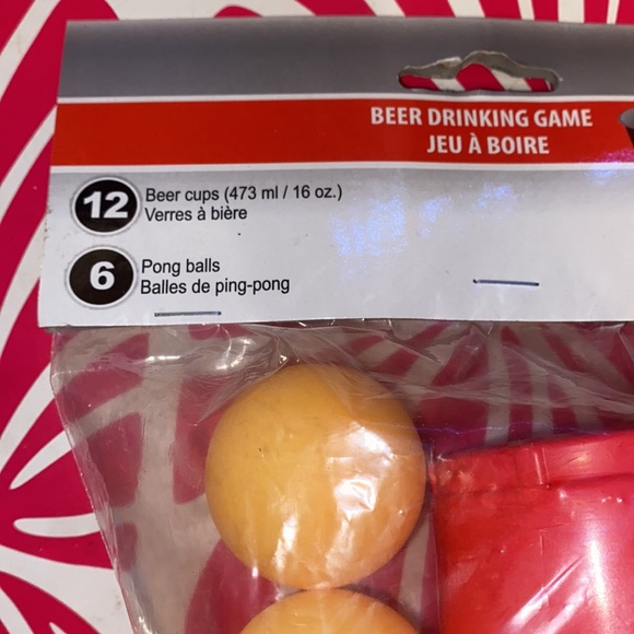 New Beer Pong Drinking Game cups and balls - Picture 4 of 5